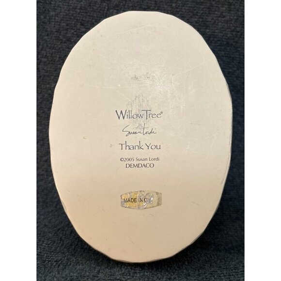 Willow Tree Susan Lordi "Thank You" Keepsake Box 2005 Trinket Box - Picture 4 of 4